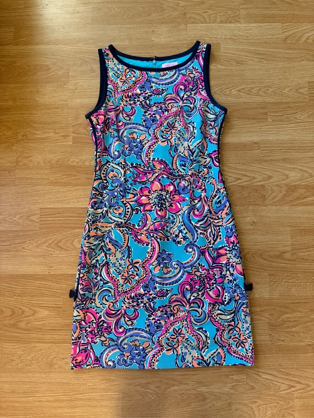 Lilly Pulitzer Briella Dress Bait and Switch Print Shift Dress Medium